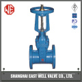 Manual gate valve with iso flange